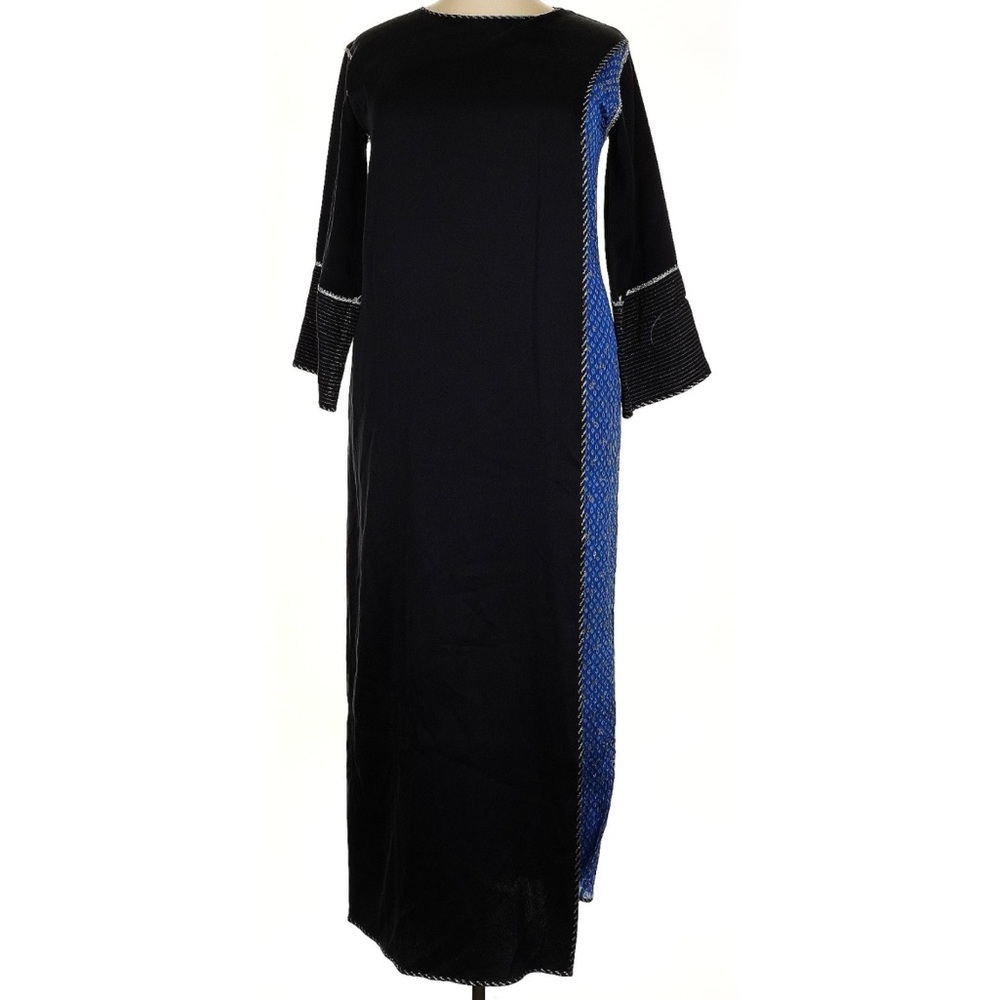 Elegant Black and Blue Women's Dress